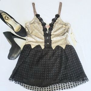 Sequence & Crochet Tank NWT